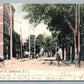 HACKENSACK NJ MAIN STREET ANTIQUE POSTCARD