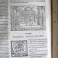 1567 COMOEDIAE SEX by TERENCE ILLUSTRATED VELLUM BINDING ANTIQUE 16th CENTURY