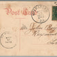 MYERSTOWN PA RAILROAD STREET ANTIQUE POSTCARD
