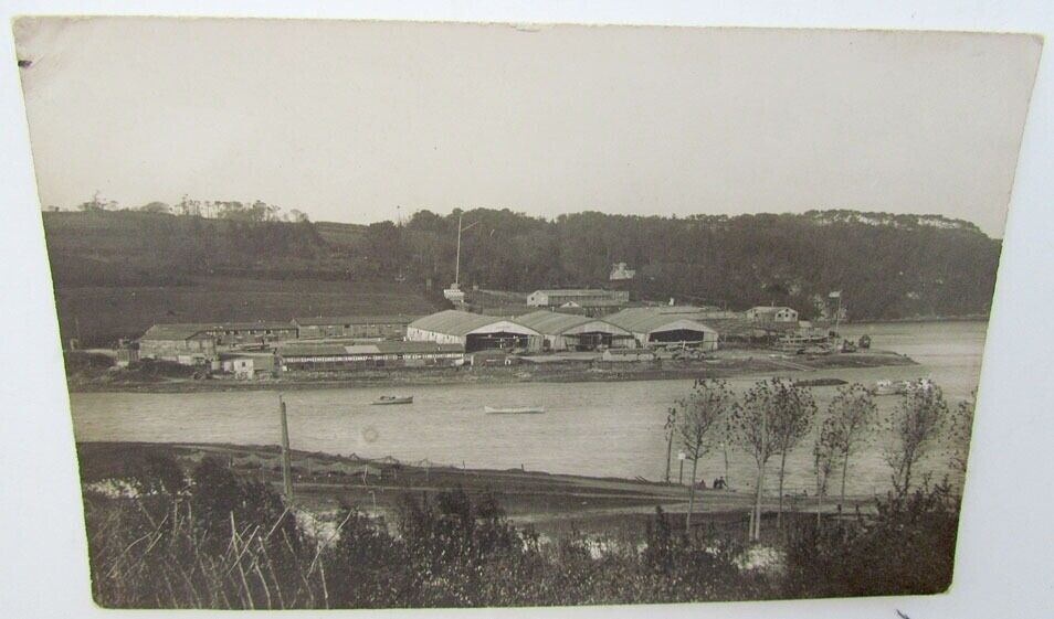 RPPC VINTAGE PHOTO POSTCARD US NAVAL AIR STATION