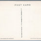 FORT EDWARD NY EAST STREET from D & H RAILROAD STATION ANTIQUE POSTCARD
