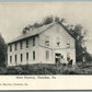 PARADISE PA SHIRT FACTORY ANTIQUE POSTCARD