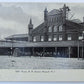 VINTAGE 1906 UNDIVIDED POSTCARD PENNA R.R. STATION NEWARK NJ railroad railway