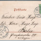 GRUSS AUS BONN GERMANY 1899 ANTIQUE POSTCARD