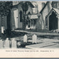 COOPERSTOWN NY GRAVE OF JAMES FENIMORE COOPER ANTIQUE POSTCARD