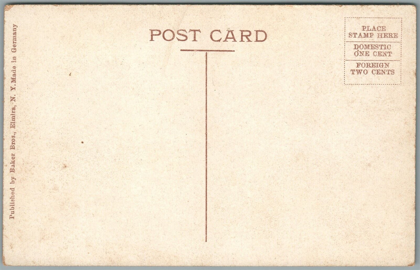 PAINTED POST NY METHODIST CHURCH ANTIQUE POSTCARD