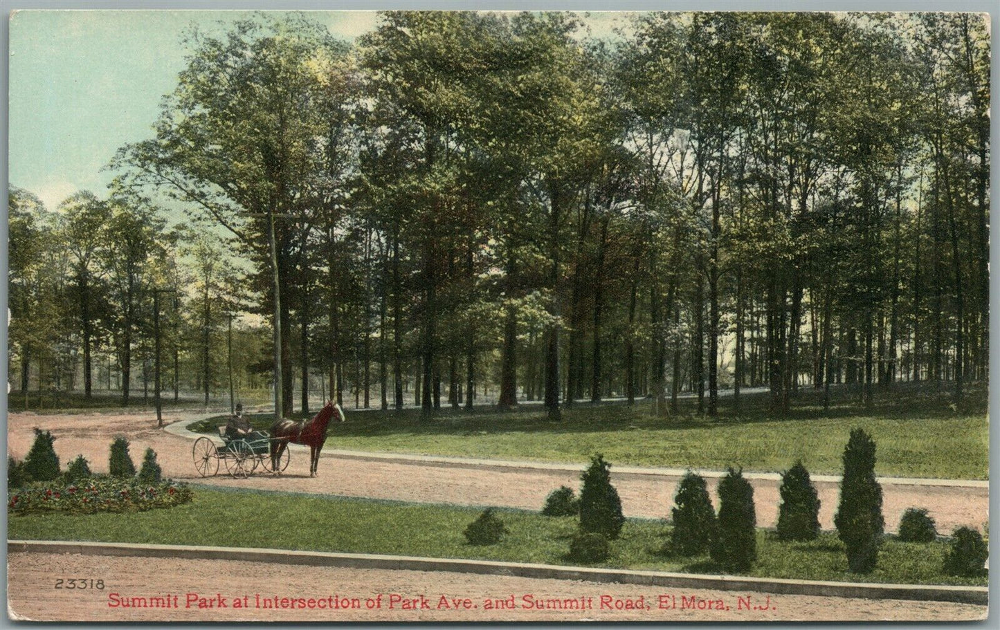 EL MORA NJ SUMMIT PARK ANTIQUE POSTCARD