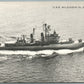 MILITARY SHIP USS WILKINSON DL-5 ANTIQUE POSTCARD