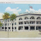 VINTAGE 1922 POSTCARD HOTEL FRANKLIN MALONE N.Y.