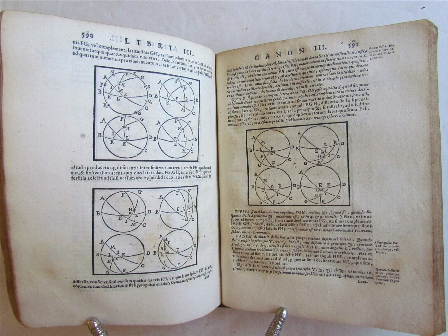 1593 ASTROLABIUM by Christopher Clavius ILLUSTRATED ASTROMNOMY scarce ANTIQUE