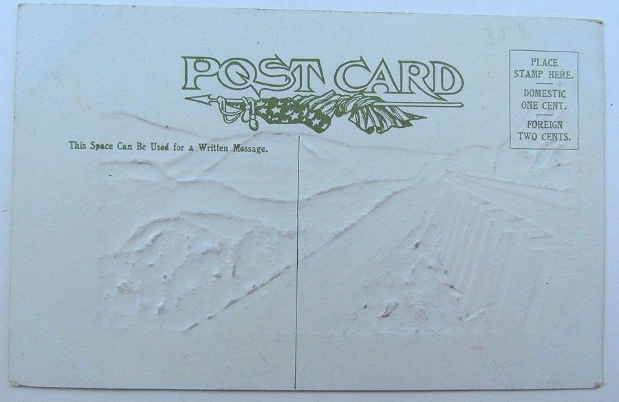 VINTAGE POSTCARD CREST OF CONTINENTAL DIVIDE MOFFAT RD CO RAILROAD railway train