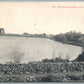 LOCH SHELDRAKE NY BEAUTIFUL LAKE ANTIQUE POSTCARD