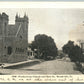 BROOKVILLE PA MAIN STREET & PRESBYTERIAN CHURCH 1907 ANTIQUE POSTCARD