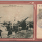 JAPANESE RUSSIAN WAR ANTIQUE POSTCARD ARTILLERY AT PORT ARTHUR