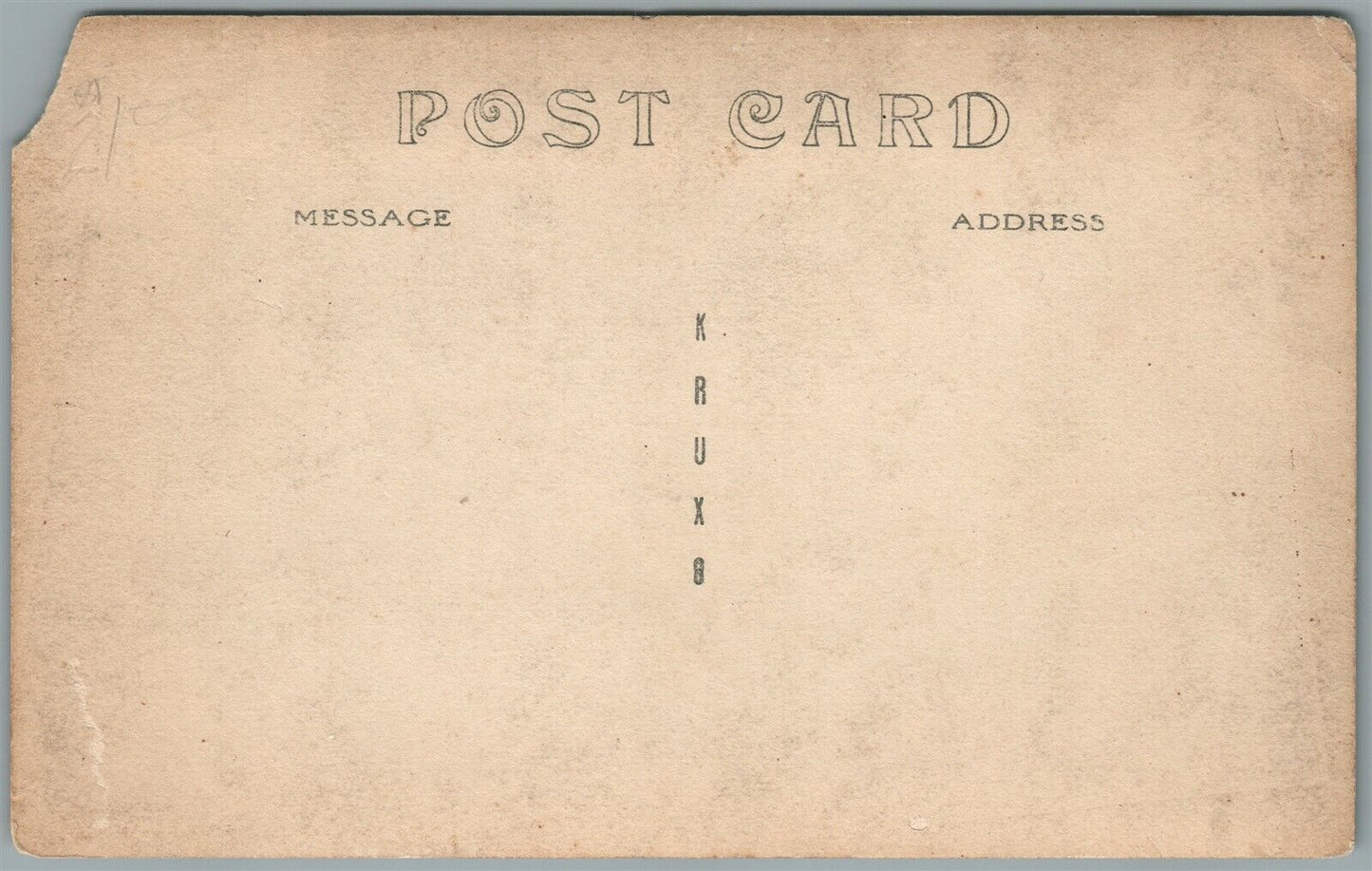 WWI ERA US ARMY HOSPITAL ANTIQUE REAL PHOTO POSTCARD RPPC