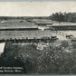 CAMP DEVENS MA ARTILLERY & CAVALRY STABLES ANTIQUE POSTCARD