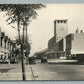 ENGLAND GILLINGHAM WATLING STREET & CINEMA VINTAGE UK REAL PHOTO POSTCARD RPPC