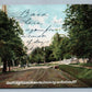 OSSINING ON HUDSON NY SOUTH HIGHLAND AVENUE ANTIQUE POSTCARD