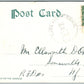LAKE HOPATCONG NJ NOLAN'S POINT 1908 ANTIQUE POSTCARD