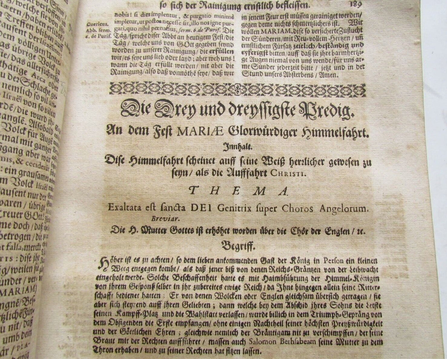 1683 ANTIQUE VELLUM BOUND FOLIO in GERMAN by JESUIT JOANNE BODLER