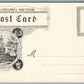 PHILADELPHIA PA ACKER QUALITY SHOP CENTRAL STAIRCASE ANTIQUE POSTCARD