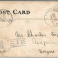 SUSQUEHANNA PA CHURCH HILL ANTIQUE POSTCARD
