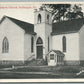 HOLLSOPPLE PA UNITED BRETHREN CHURCH ANTIQUE POSTCARD