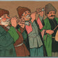 GEORGIA TIFLIS CAUCASUS MUSICIANS SIGNED ANTIQUE RUSSIAN POSTCARD