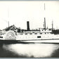 STEAMSHIP FALMOUTH VINTAGE REAL PHOTO POSTCARD RPPC