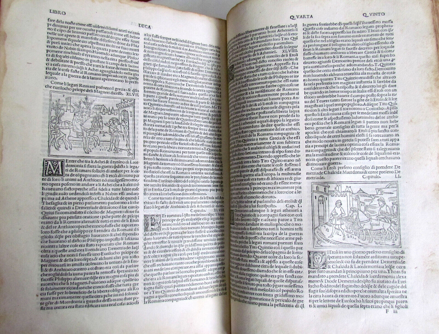 1493 INCUNABULA illustrated TITUS LIVIUS HISTORY antique FOLIO incunable RARE