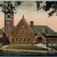 MECHANICSVILLE NY FIRST METHODIST EPISCOPAL CHURCH UNDIVIDED ANTIQUE POSTCARD