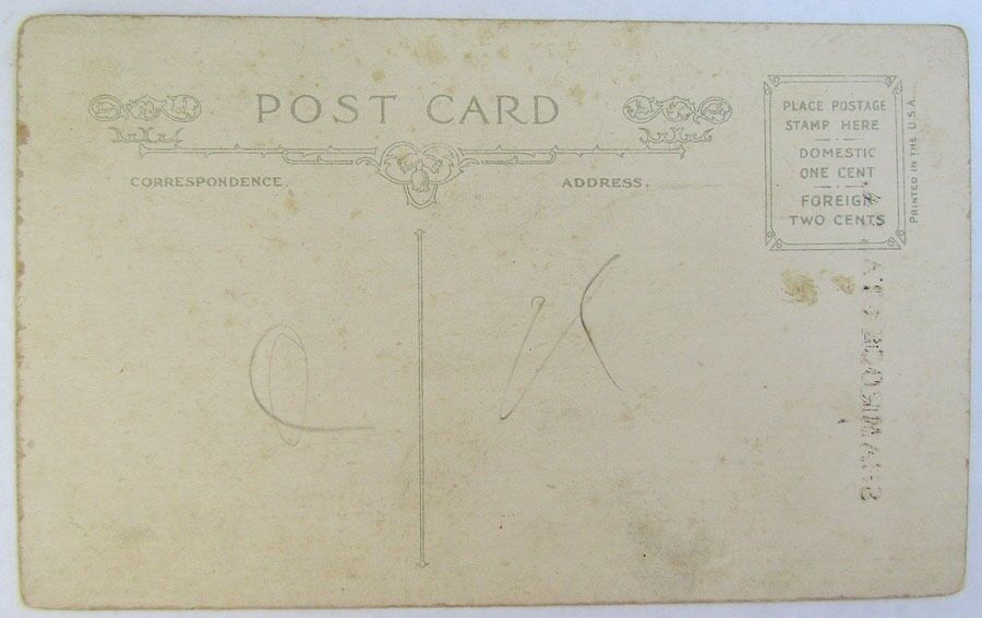 ANTIQUE POSTCARD I'M PLEASED WITH SHAMROCK STA., PA