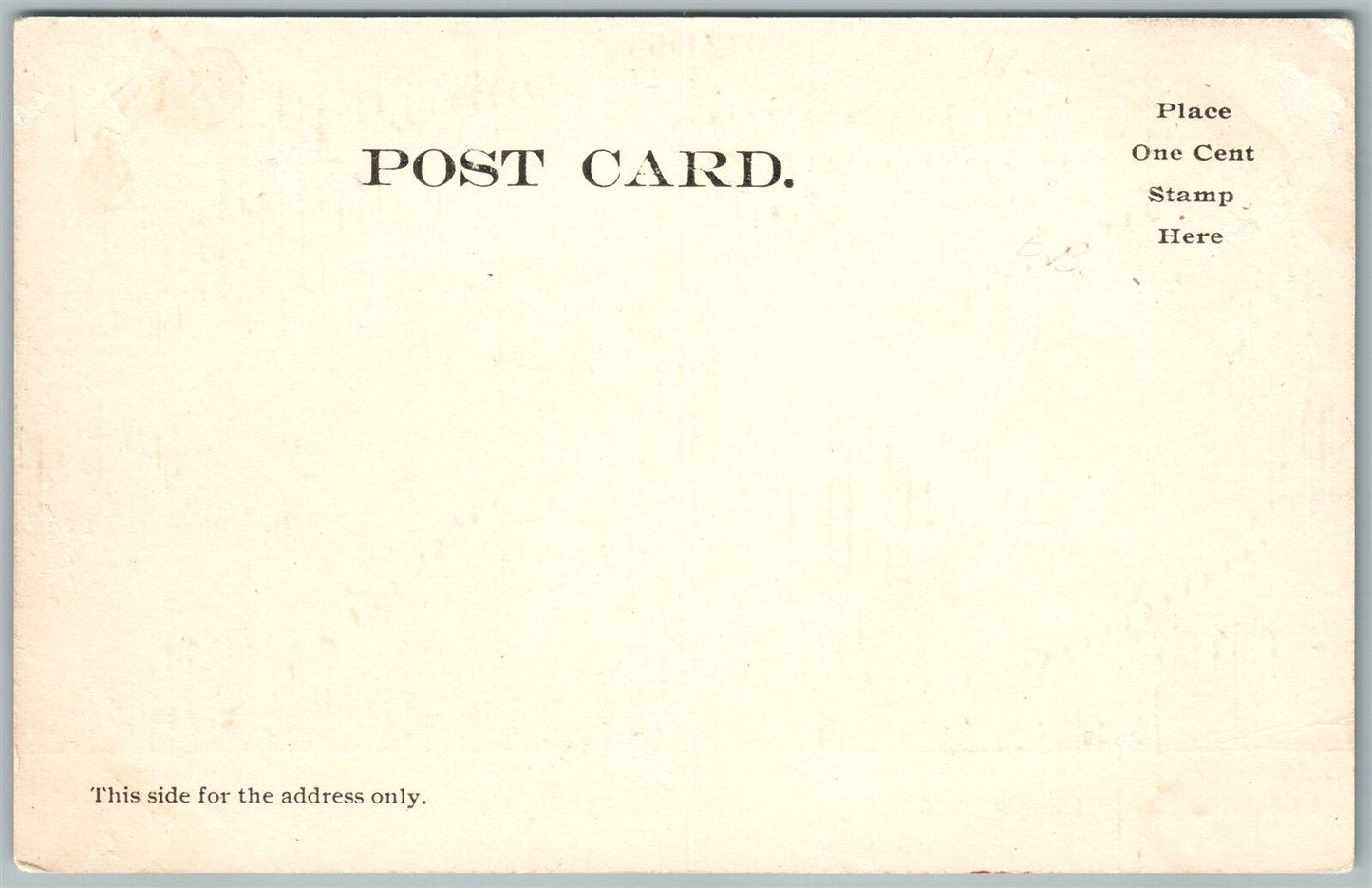 MILLERSVILLE PA STATE NORMAL SCHOOL LADIES CAMPUS UNDIVIDED ANTIQUE POSTCARD