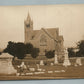 RED HILL PA ST.PAULS CHURCH & CEMETERY ANTIQUE REAL PHOTO POSTCARD RPPC