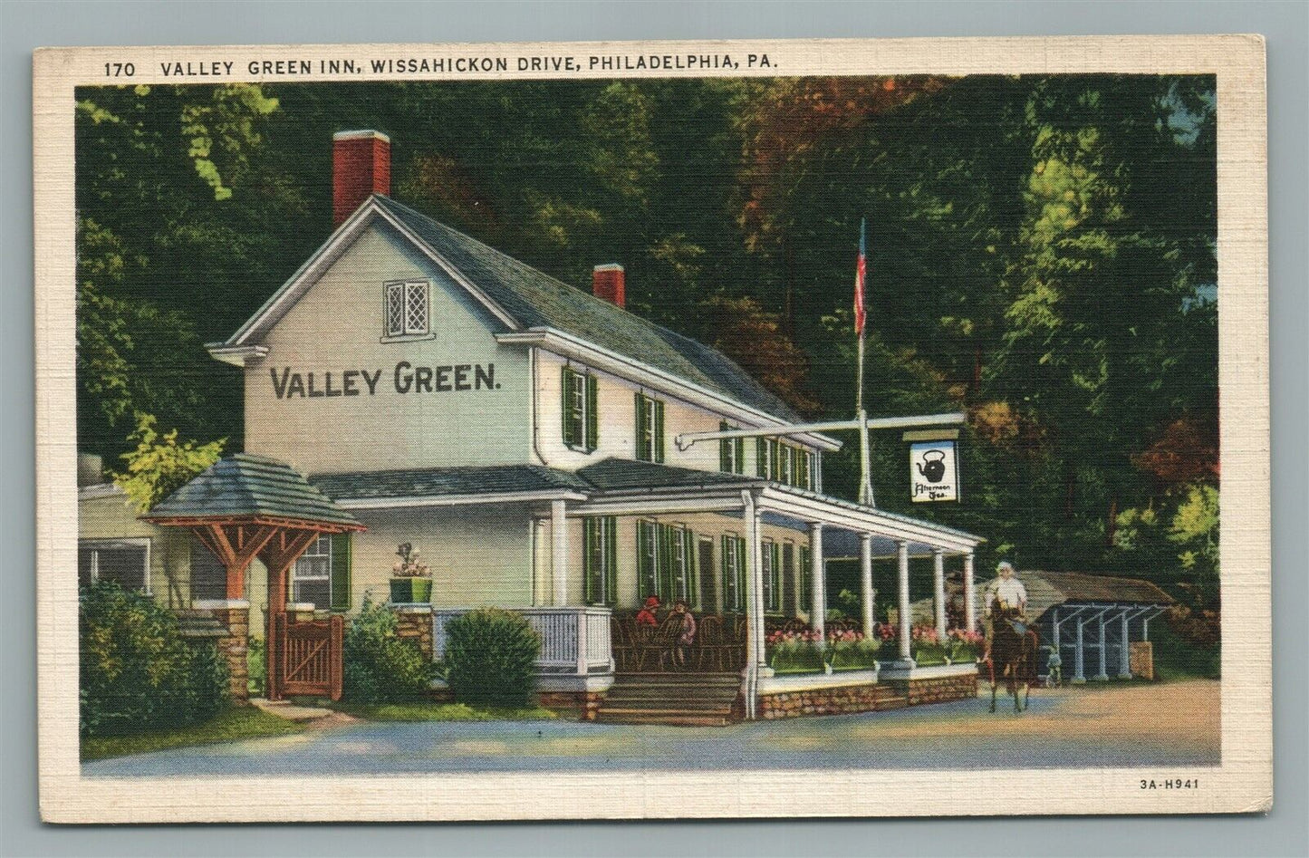 POST CARD DISTRIBUTING CO ADVERTISING WILDWOOD NJ and PHILADELPHIA PA ANTIQUE