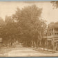 BIG FLATS NY CANAL STREET ANTIQUE REAL PHOTO POSTCARD RPPC