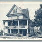 WILDWOOD NJ LODER APARTMENTS E. YOUNG AVE. ANTIQUE POSTCARD