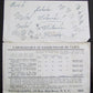 WILLOUGHBY N.Y. WEST 32nd STREET ANTIQUE FOLDING PHOTOGRAPHIC TABLE - CHART