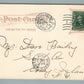 ASBURY PARK NJ FOOT OF ASBURY AVE. ANTIQUE POSTCARD