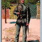 GERMAN OFFICER w/ RIFLE & SWORD WWI ANTIQUE POSTCARD