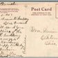 WEST BRANCH IA HIGH SCHOOL ANTIQUE POSTCARD