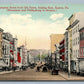 EASTON PA NORTHAMPTON STREET from 5th STREET ANTIQUE POSTCARD