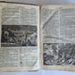 1763 BIBLE ILLUSTRATED IMPRESSIVE PIGSKIN FOLIO AMAZING BRONZE FITTINGS antique