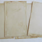 PAWTUCKET RI LION SOAP SET OF 4 ANTIQUE VICTORIAN TRADE CARDS