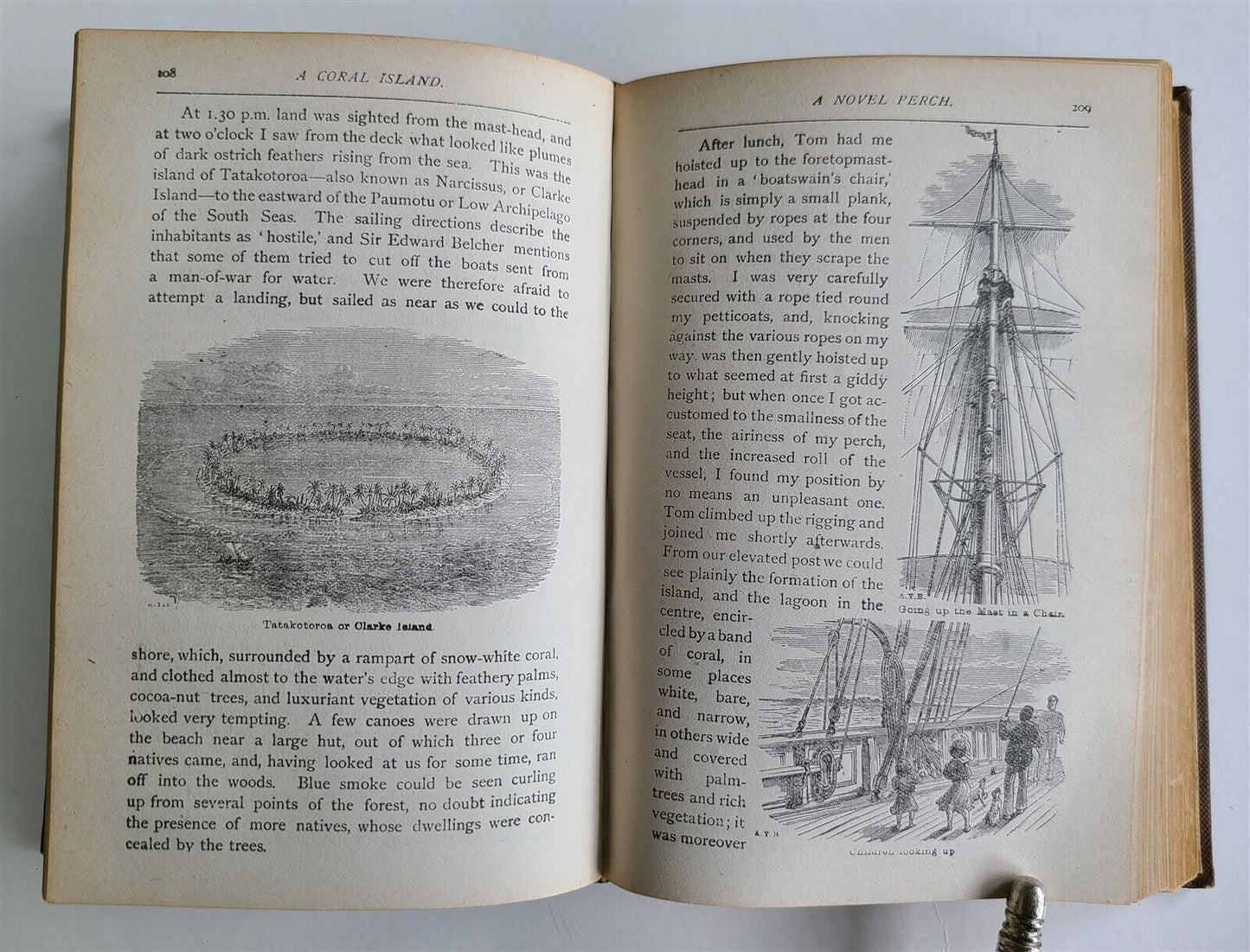 1888 VOYAGE in SUNBEAM by Mrs. Brassey antique ILLUSTRATED in English