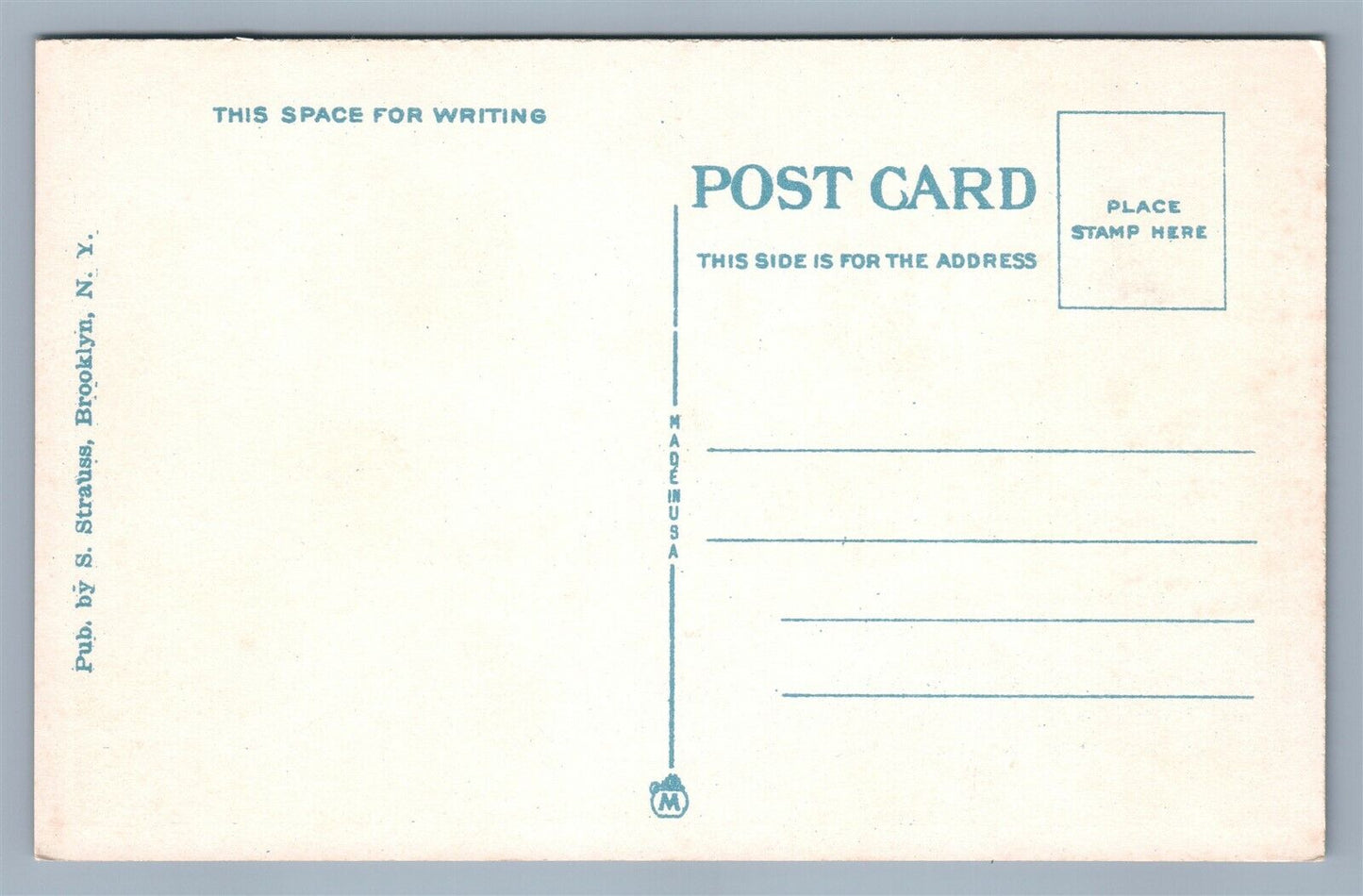 PERTH AMBOY NJ HOSPITAL ANTIQUE POSTCARD