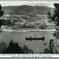 AZORES TERCEIRA ANGRA VIEW VINTAGE REAL PHOTO POSTCARD RPPC