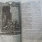 1751 PIGSKIN BINDING BIBLE BIBLIA SACRA FOLIO 9.5 x 15" antique ILLUSTRATED