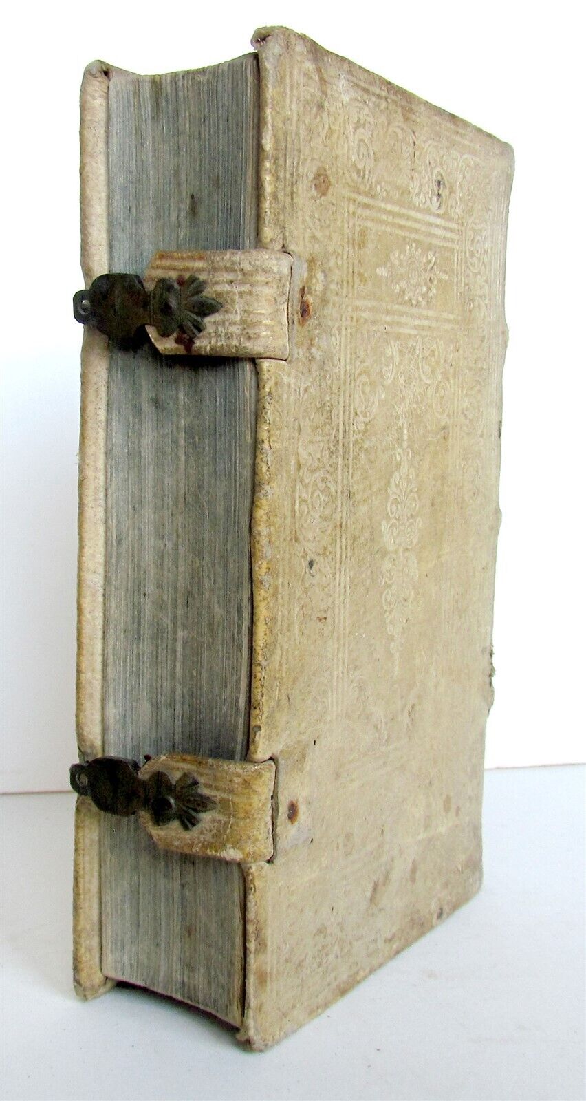 1701 Chinese culture Confucius Christian missions in Asia antique PIGSKIN BOUND