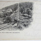 VINTAGE 1906 POSTCARD MOUNT CHUNK & PISGAH PLANE SWITCHBACK R.R. PA railroad